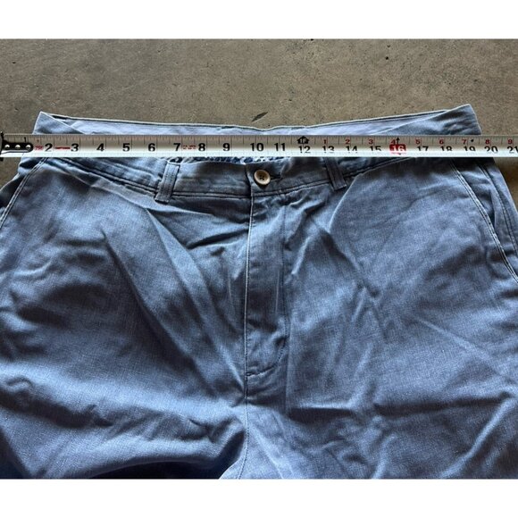 Tommy Bahama Men's Shorts Size 38 Blue Chino Pockets Golfing Cotton Tencel - Picture 4 of 13